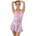 Sunflower Love Ruffle Top Dress Swimsuit View1