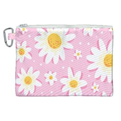 Sunflower Love Canvas Cosmetic Bag (xl) by designsbymallika