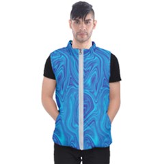 Abstract-pattern-art-desktop-shape Men s Puffer Vest