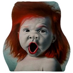 Son Of Clown Boy Illustration Portrait Car Seat Velour Cushion 