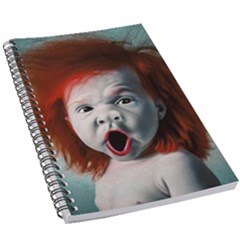 Son Of Clown Boy Illustration Portrait 5.5  x 8.5  Notebook