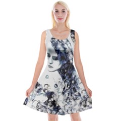 Marina Reversible Velvet Sleeveless Dress by MRNStudios