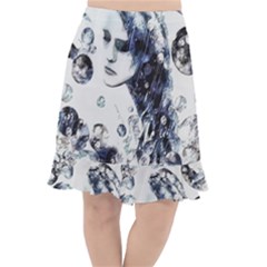 Marina Fishtail Chiffon Skirt by MRNStudios
