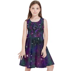 Reach For The Stars (contemporary) Kids  Skater Dress by LemonadeandFireflies