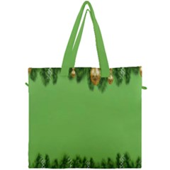 New-year-green Canvas Travel Bag by nateshop