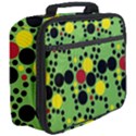 Pattern-polka Green Yelow Black Full Print Lunch Bag View3