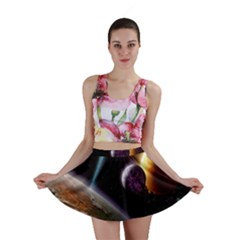 Planets In Space Mini Skirt