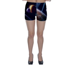 Planets In Space Skinny Shorts
