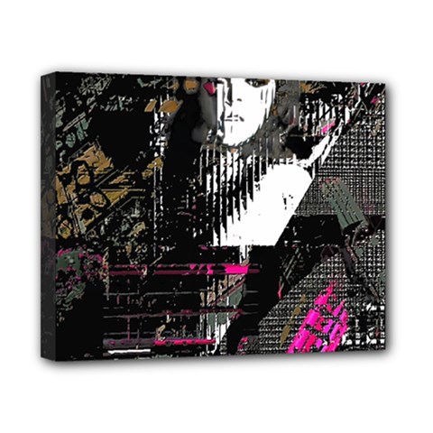 Grunge Witch Canvas 10  X 8  (stretched) by MRNStudios