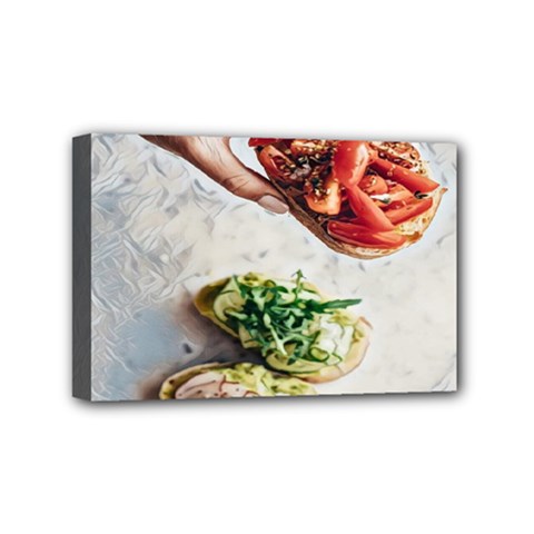 A Beautiful Bruschetta Mini Canvas 6  X 4  (stretched) by ConteMonfrey