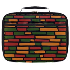 African Wall of bricks Full Print Lunch Bag