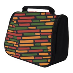African Wall Of Bricks Full Print Travel Pouch (small) by ConteMonfrey