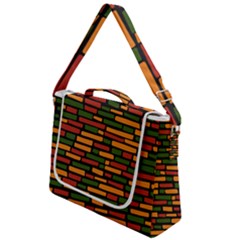 African Wall Of Bricks Box Up Messenger Bag by ConteMonfrey