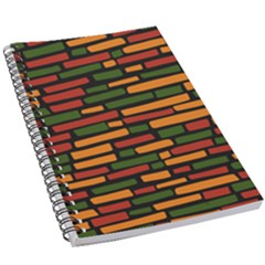 African Wall Of Bricks 5 5  X 8 5  Notebook by ConteMonfrey