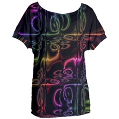 Patina Swirl Women s Oversized Tee by MRNStudios