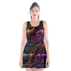 Patina Swirl Scoop Neck Skater Dress by MRNStudios