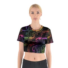 Patina Swirl Cotton Crop Top by MRNStudios