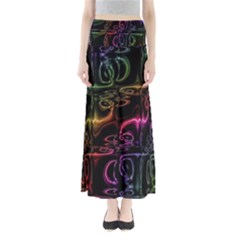 Patina Swirl Full Length Maxi Skirt by MRNStudios