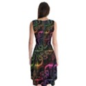Patina Swirl Sleeveless Chiffon Dress   View2