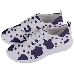 Illustration Cow Pattern Texture Cloth Dot Animal Men s Lightweight Sports Shoes by danenraven