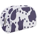 Illustration Cow Pattern Texture Cloth Dot Animal Make Up Case (Large) View1