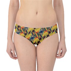 Illustration Geometric Pattern Colorful Pattern Hipster Bikini Bottoms