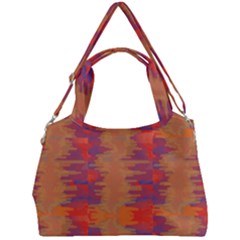 Pattern Watercolor Texture Double Compartment Shoulder Bag by danenraven