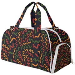 African Abstract  Burner Gym Duffel Bag by ConteMonfrey