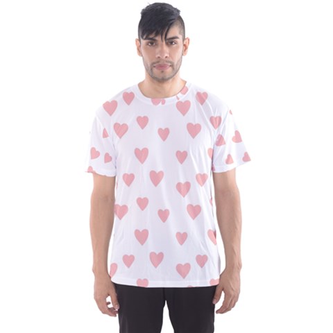 Small Cute Hearts Men s Sport Mesh Tee by ConteMonfrey