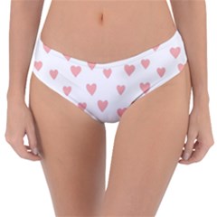 Small Cute Hearts Reversible Classic Bikini Bottoms by ConteMonfrey