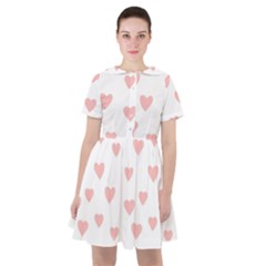 Small Cute Hearts Sailor Dress by ConteMonfrey