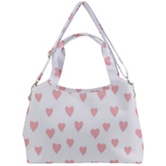 Small Cute Hearts Double Compartment Shoulder Bag by ConteMonfrey