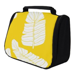 Yellow Banana Leaves Full Print Travel Pouch (small) by ConteMonfrey