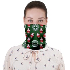 Xmas Christmas Background Face Covering Bandana (adult) by danenraven