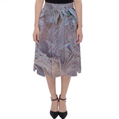 Window Pattern Winter Frost Classic Midi Skirt by danenraven