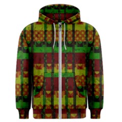 Illustration Background Pattern Texture Design Men s Zipper Hoodie