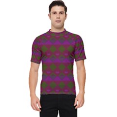 Illustration Argyle Pattern Argyle Background Men s Short Sleeve Rash Guard by danenraven