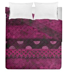 Illustration Background Pattern Texture Design Duvet Cover Double Side (queen Size) by danenraven