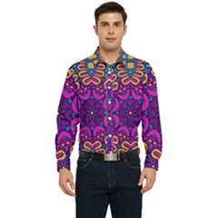 Mandala Fishes Men s Long Sleeve  Shirt by ConteMonfrey