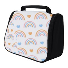 Rainbow Pattern Full Print Travel Pouch (small) by ConteMonfrey