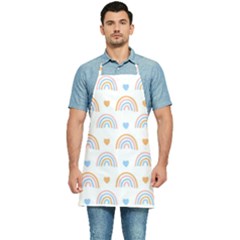 Rainbow Pattern Kitchen Apron by ConteMonfrey