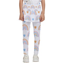 Rainbow Pattern Kids  Skirted Pants by ConteMonfrey