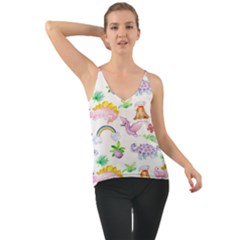 Dinosaurs Are Our Friends  Chiffon Cami by ConteMonfrey