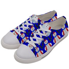 Seamless  Repeating Pattern Women s Low Top Canvas Sneakers by artworkshop