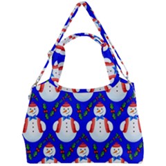 Seamless  Repeating Pattern Double Compartment Shoulder Bag by artworkshop