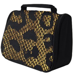 Metallic Snake Skin Pattern Full Print Travel Pouch (Big)