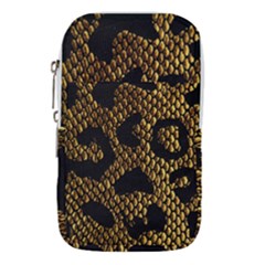 Metallic Snake Skin Pattern Waist Pouch (Small)