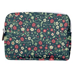 Flowering Branches Seamless Pattern Make Up Pouch (medium)