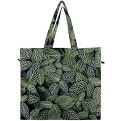 Leaves Foliage Botany Plant Canvas Travel Bag