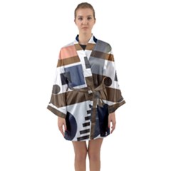 Background Wallpaper Abstract Long Sleeve Satin Kimono by Ravend